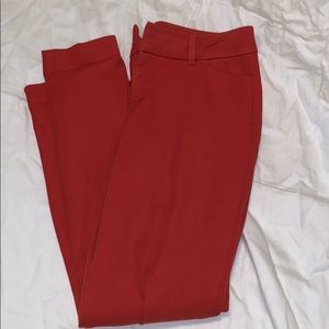 Orange pants